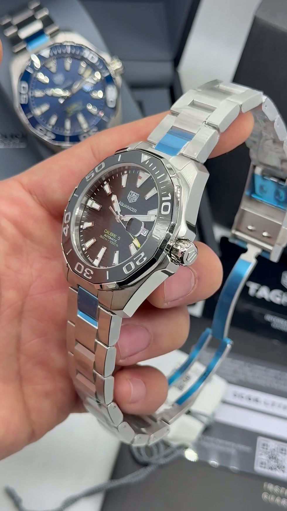 Miniatura: TAG Heuer Aquarecer Professional 300 Aço 42mm Besel Cerâmica - CLONE