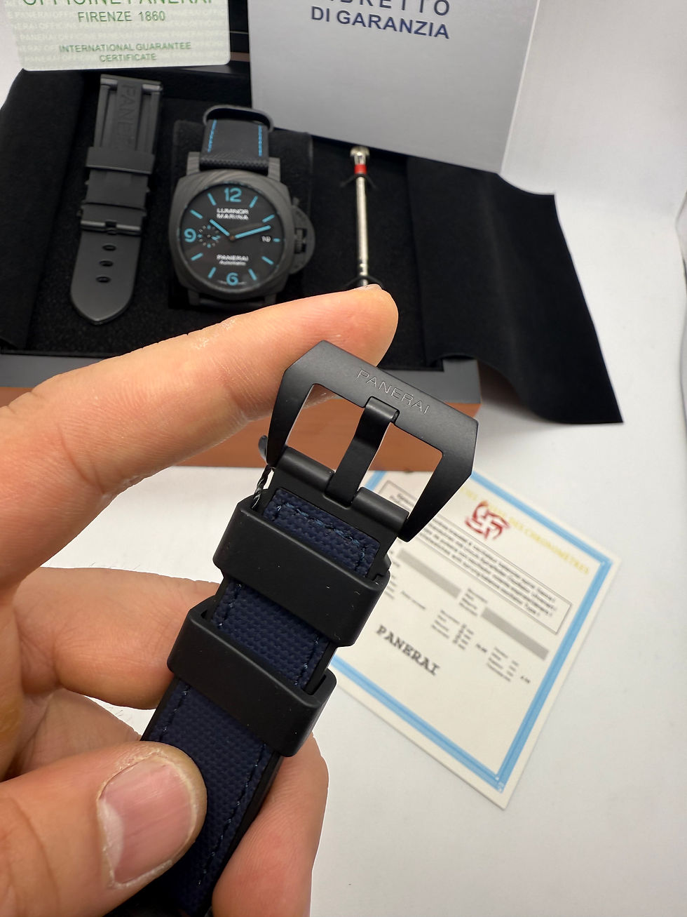 Thumbnail: Panerai Submersível Luna Rossa Carbotech 44mm - CLONE