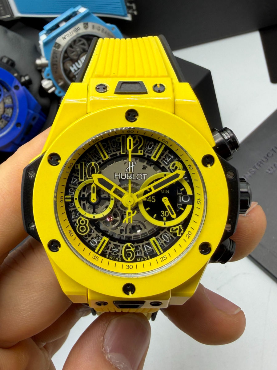 Hublot Big Bang 20th Anniversary King - Yellow Cerâmica Tungsténio 43mm
