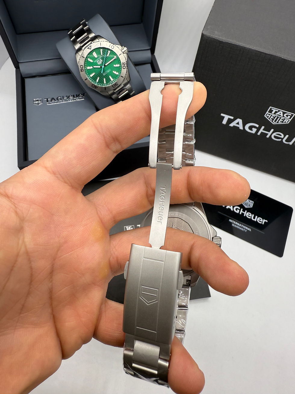 Thumbnail: TAG Heuer Aquarecer 300 Solargraph , 41mm, Aço, Mostrador Azul