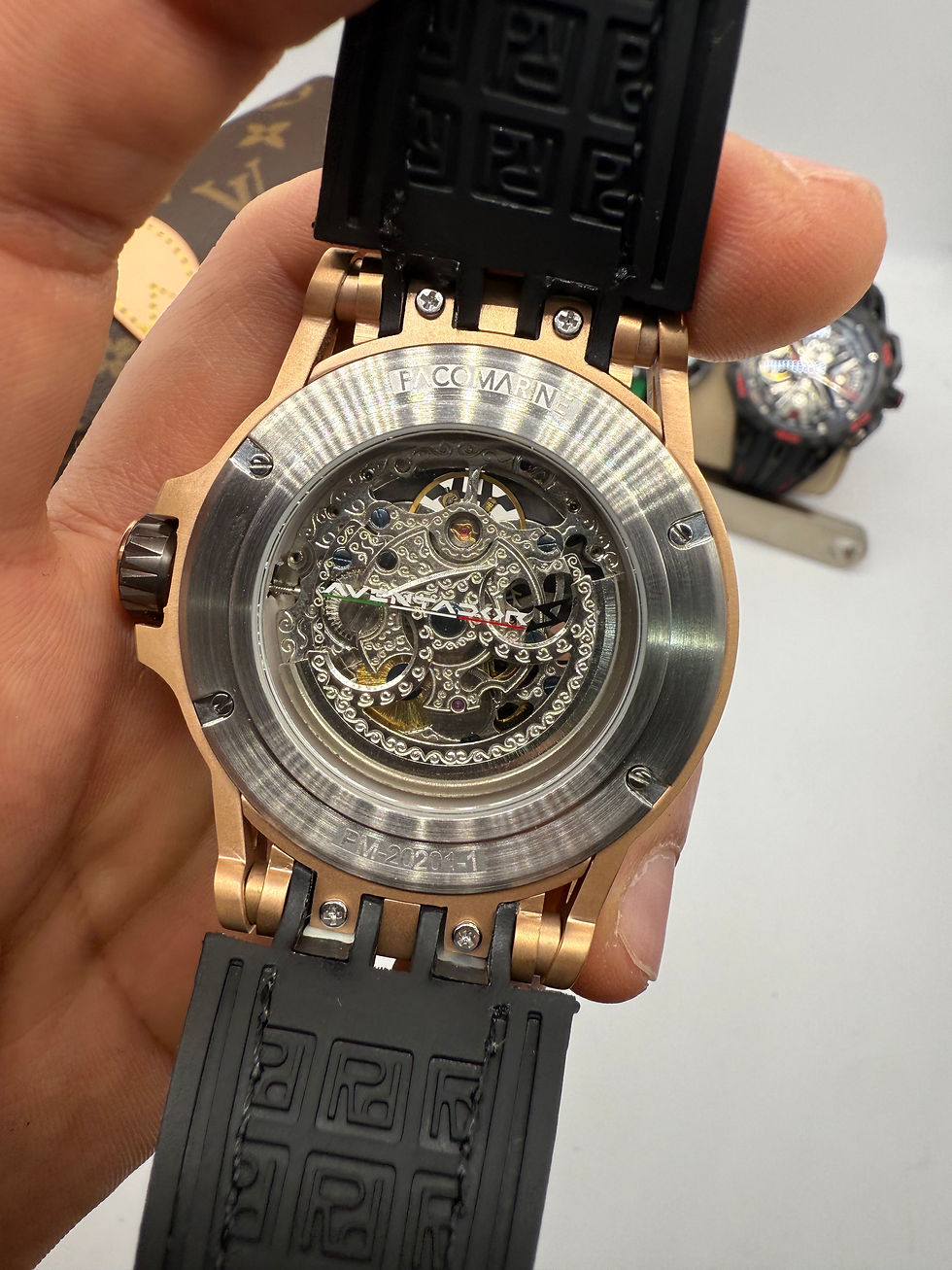 Miniatura: Roger Dubuis Spider Excalibur Monobalancim 45mm Aço