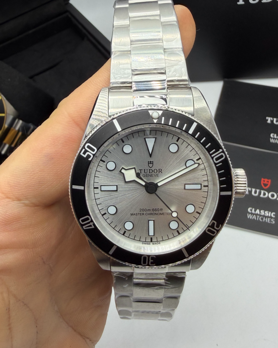 Tudor Tudor Black Bay 39mm Aço - Mostrador Prata