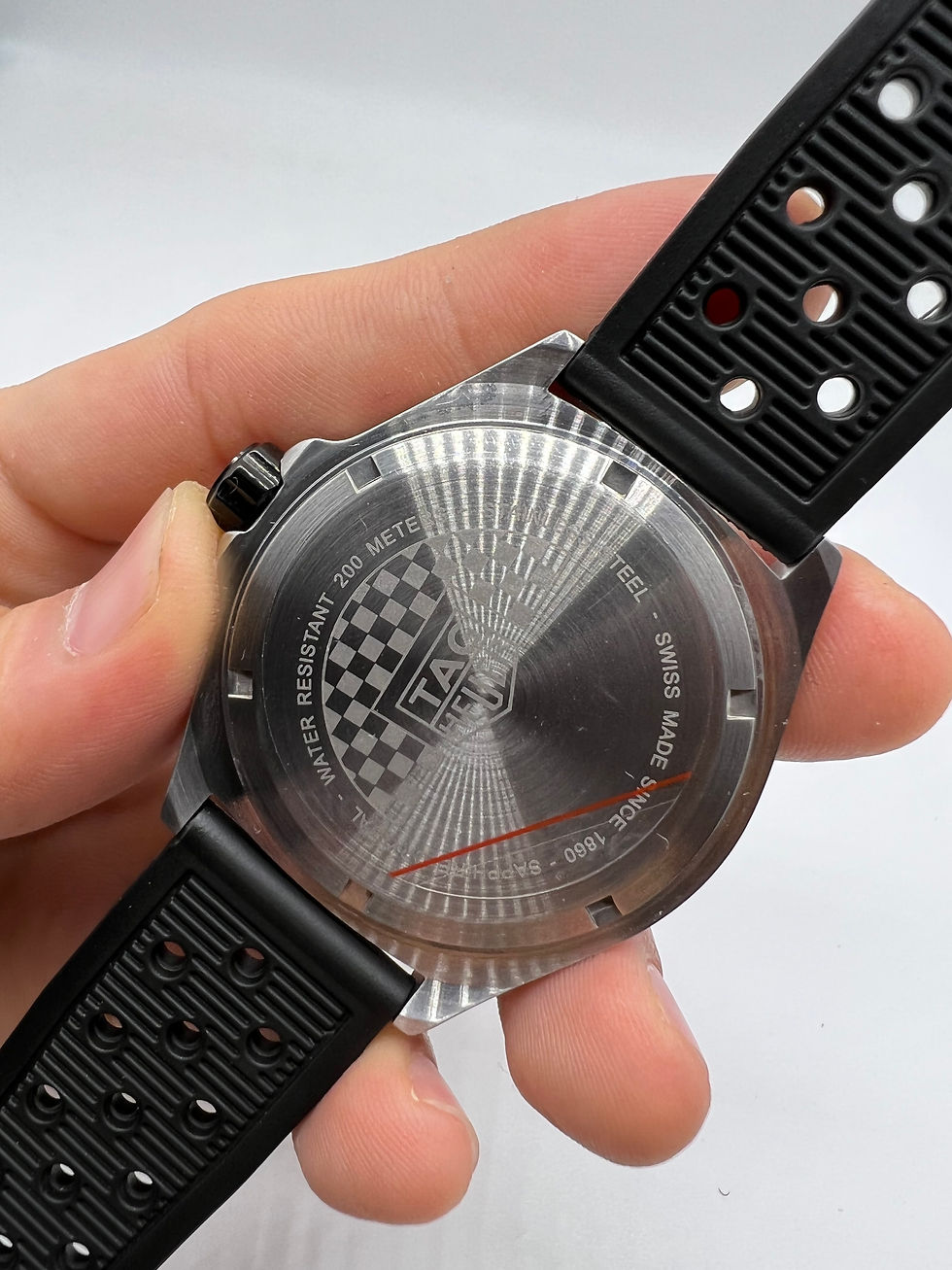 Thumbnail: Tag Heuer F1 43mm Aço Mostrador Preto Luneta Preta