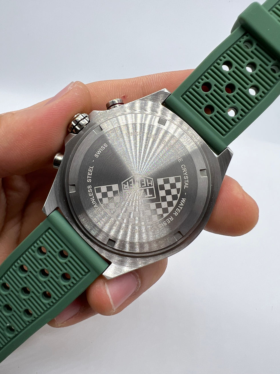 Thumbnail: Tag Heuer F1 Calibre 16 Cronometro 42mm Aço Mostrador Verde