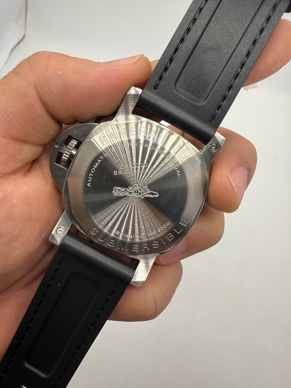 Thumbnail: Panerai Luminor Submersible 44mm Aço LUNA ROSSA, Puls. Nylon