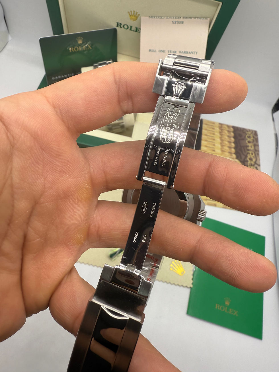 Miniatura: Rolex Yacth-Master 40mm Aço Mostrador Cinza Luneta Prata