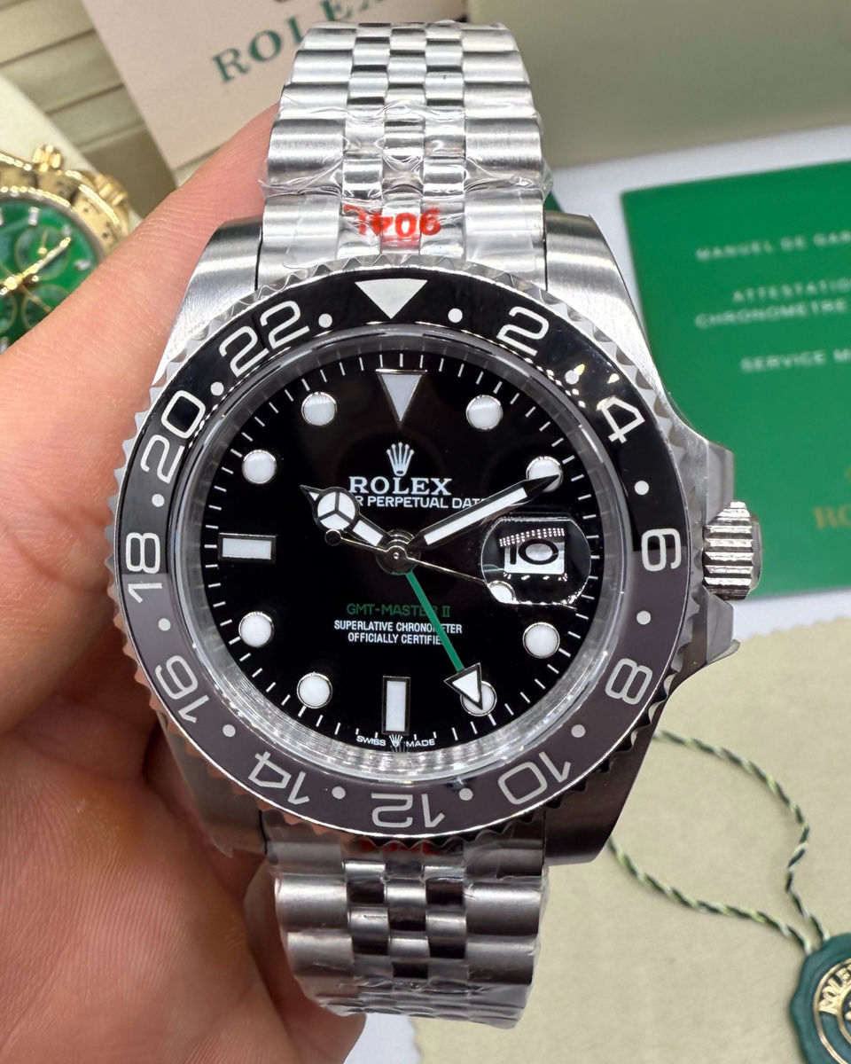 Rolex Rolex GMT Master ll Bruce Wayne Pulseira Jubilee 40mm