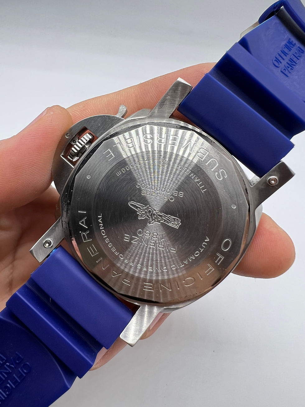 Thumbnail: Panerai Luminor Submersible 47mm Aço Mostrador Azul