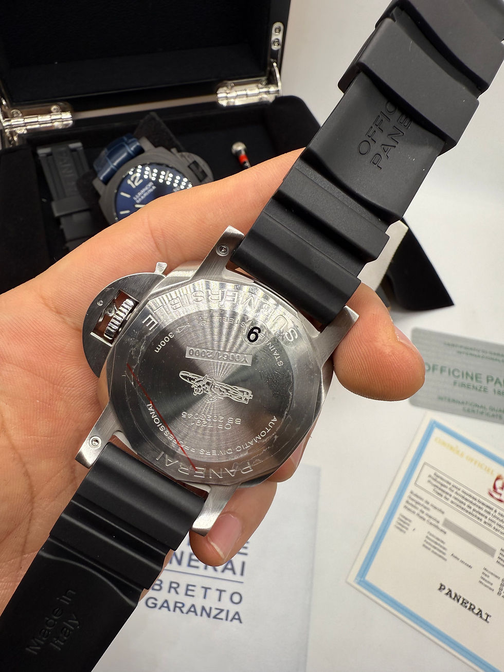 Miniatura: Panerai Submersible Bianco 42mm - CLONE