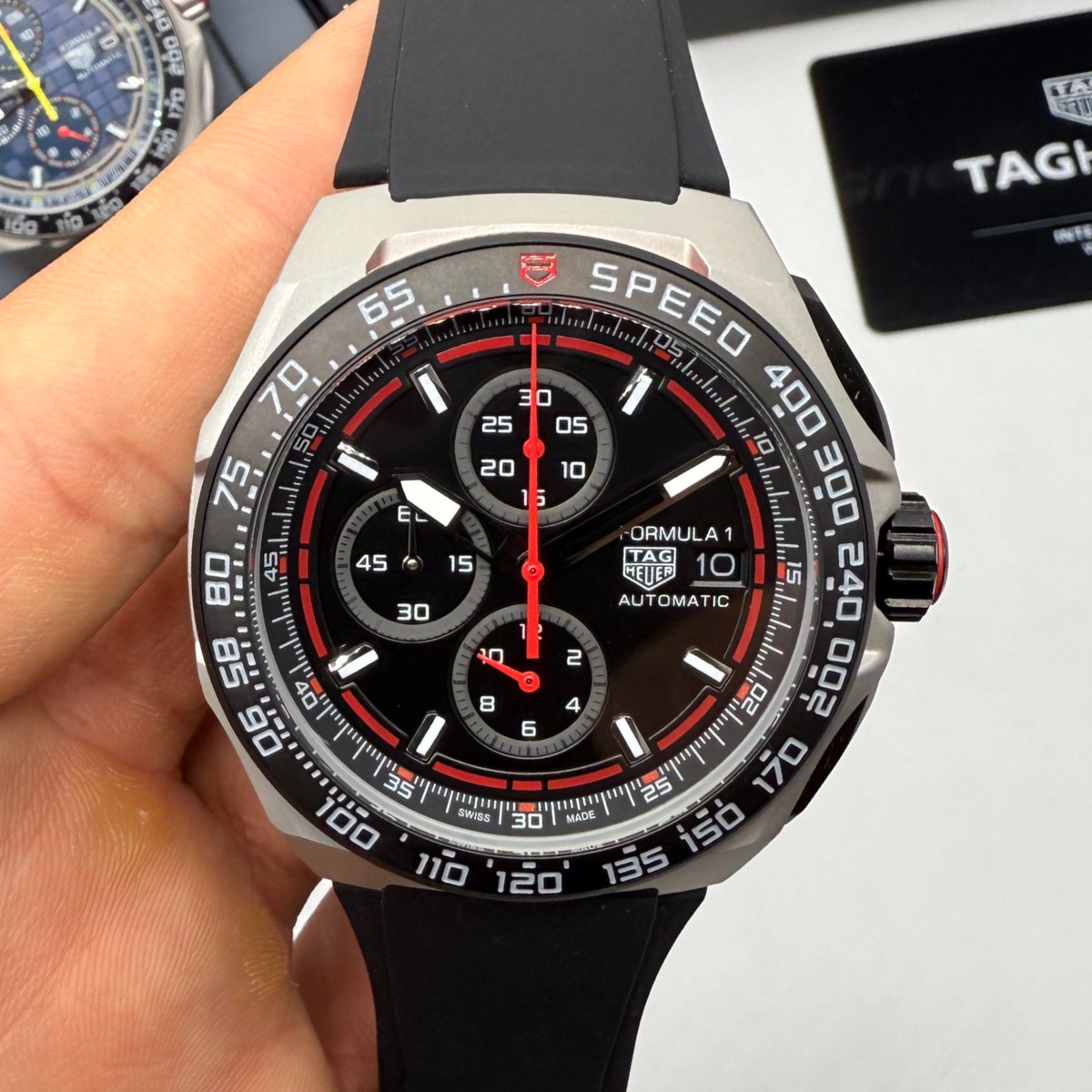 TAG Heuer F1 Cronometro 42mm Aço/OxBlack - Speed