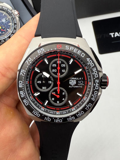 TAG Heuer F1 Cronometro 42mm Aço/OxBlack - Speed