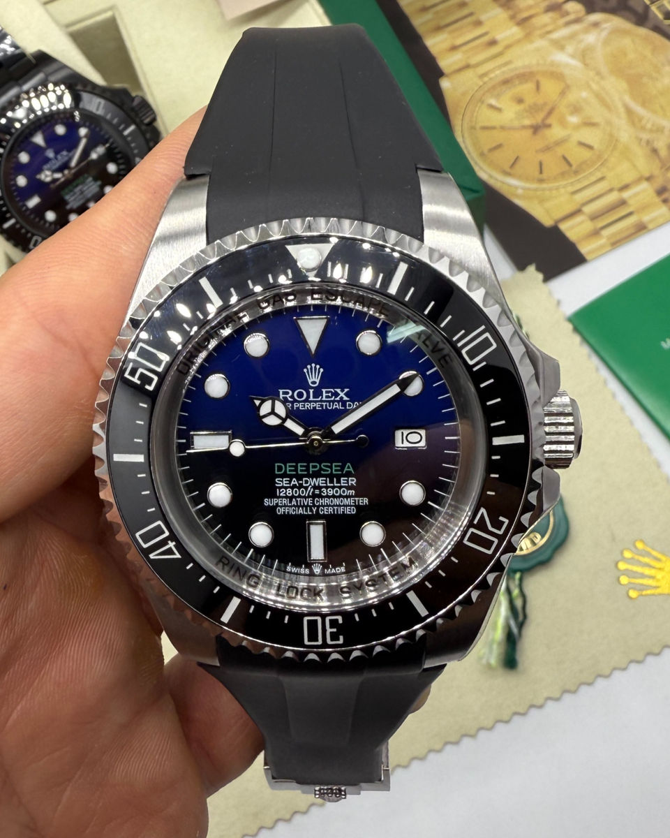 Rolex Rolex SeaDweller DEEPSEA James Cameron 44 mm - Pulseira Borracha