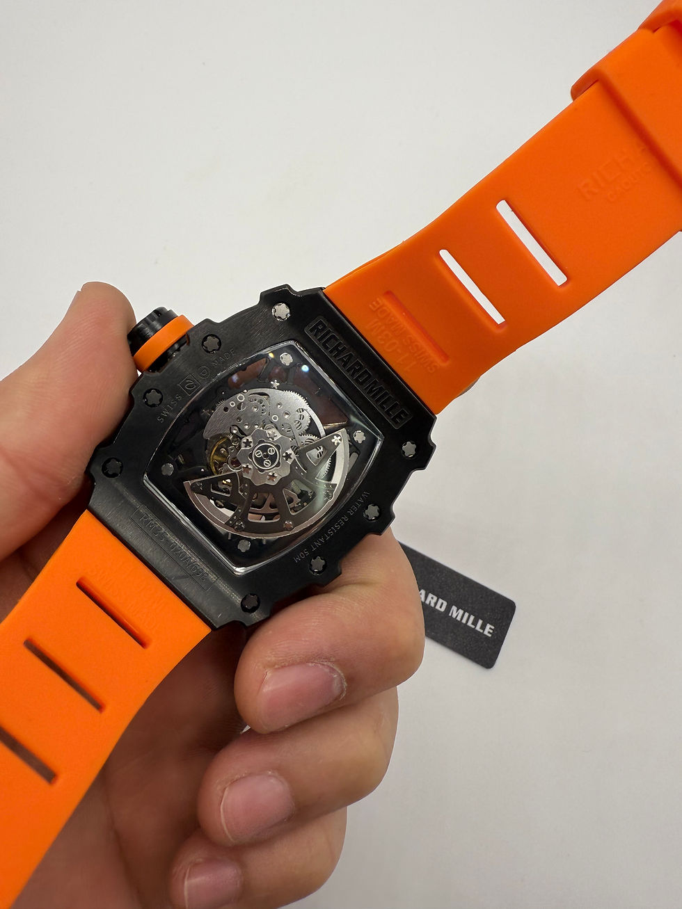 Miniatura: RICHARD MILLE RM 35-02 Rafael Nadal 45mm Aço/OxBlack