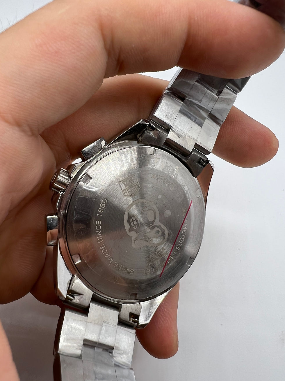 Thumbnail: Tag Heuer Aquarecer Aço 43mm, Mostrador Azul