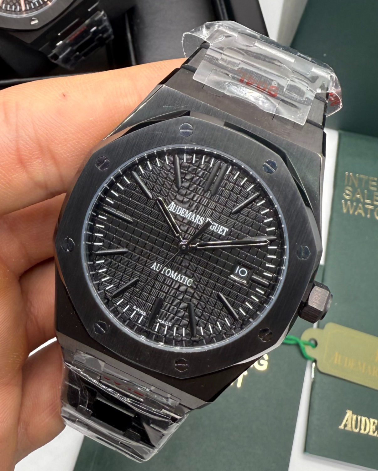 Audemars Piguet Royal Oak 41mm Pulseira Aço/OxBlack