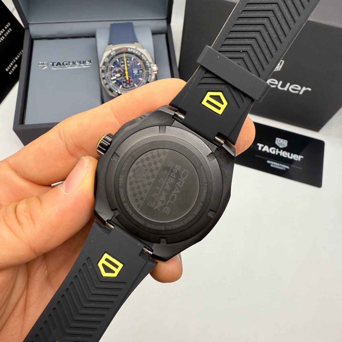 TAG Heuer F1 Cronometro 42mm Aço/OxBlack - Speed