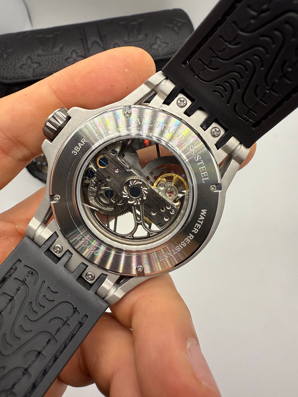 Miniatura: Roger Dubuis Spider Excalibur Monobalancim 45mm Aço