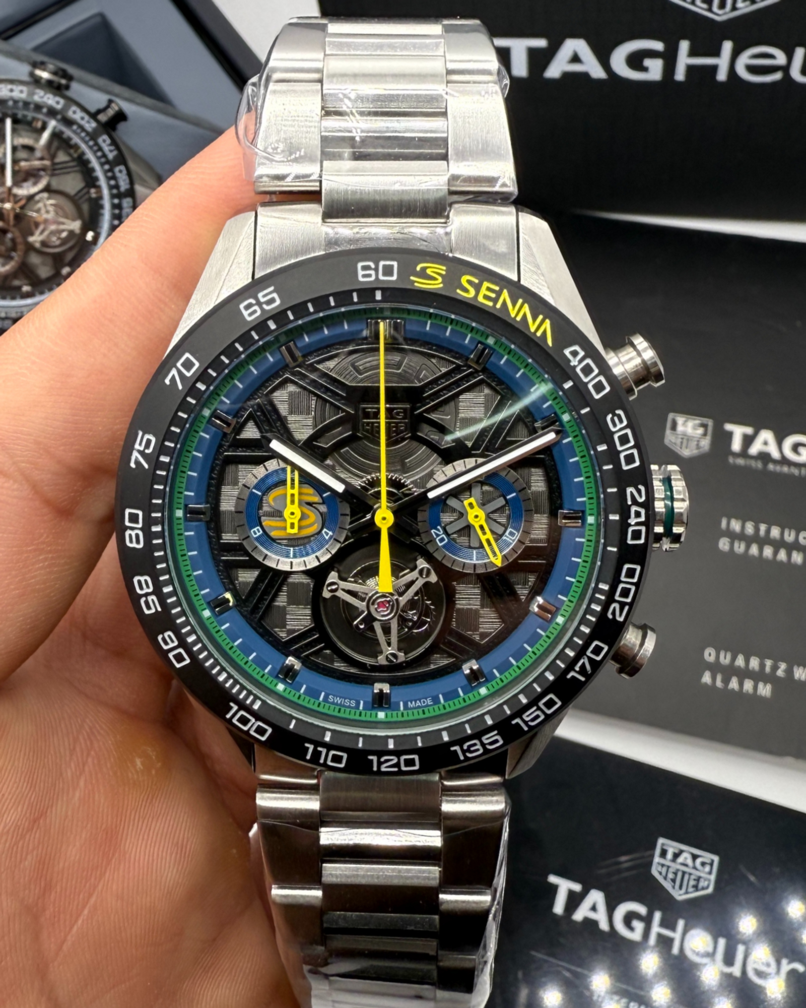 Tag Heuer TAG Heuer Carrera Chronograph Tourbillon Extreme Sport x Senna - 44mm
