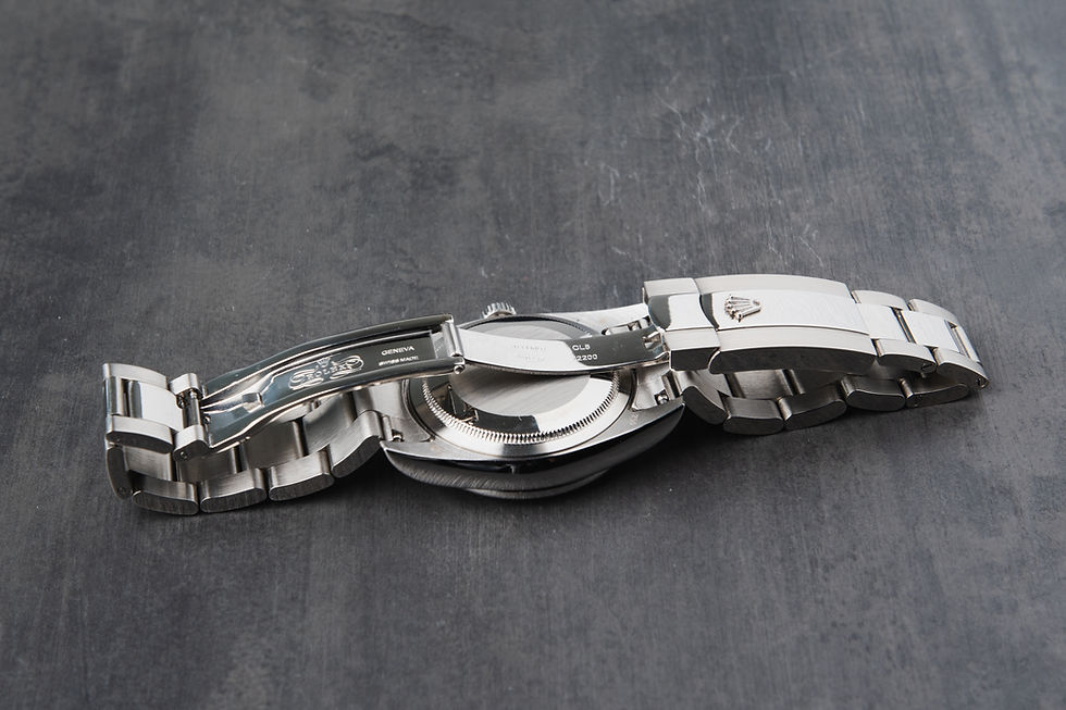 Thumbnail: Rolex Oyster Perpetual - Steel - Gray Bottom - 36 mm / 41 mm