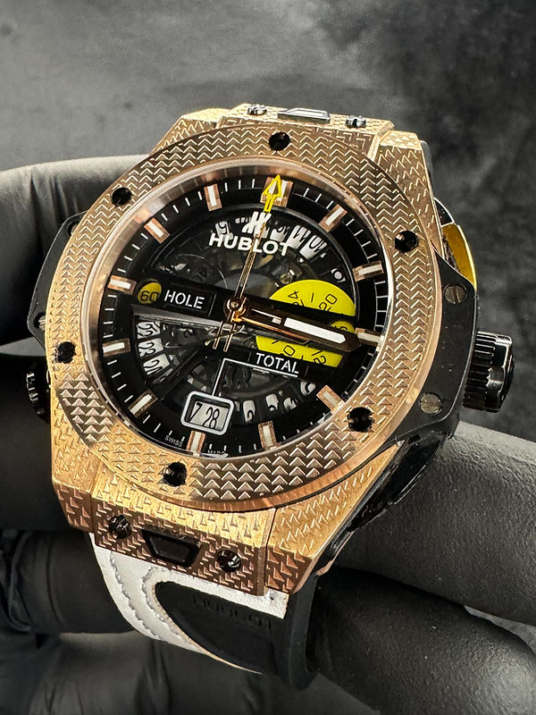Hublot Big Bang Unico Golf Aço Rose 45 mm