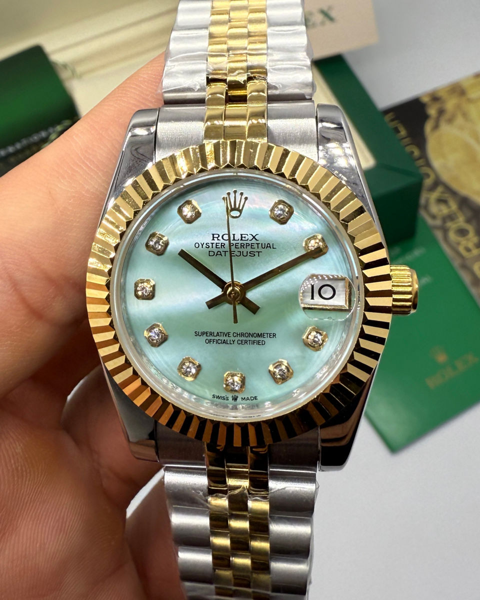 Rolex Rolex Date-Just 31mm Aço/Rose Pulseira Jubilee