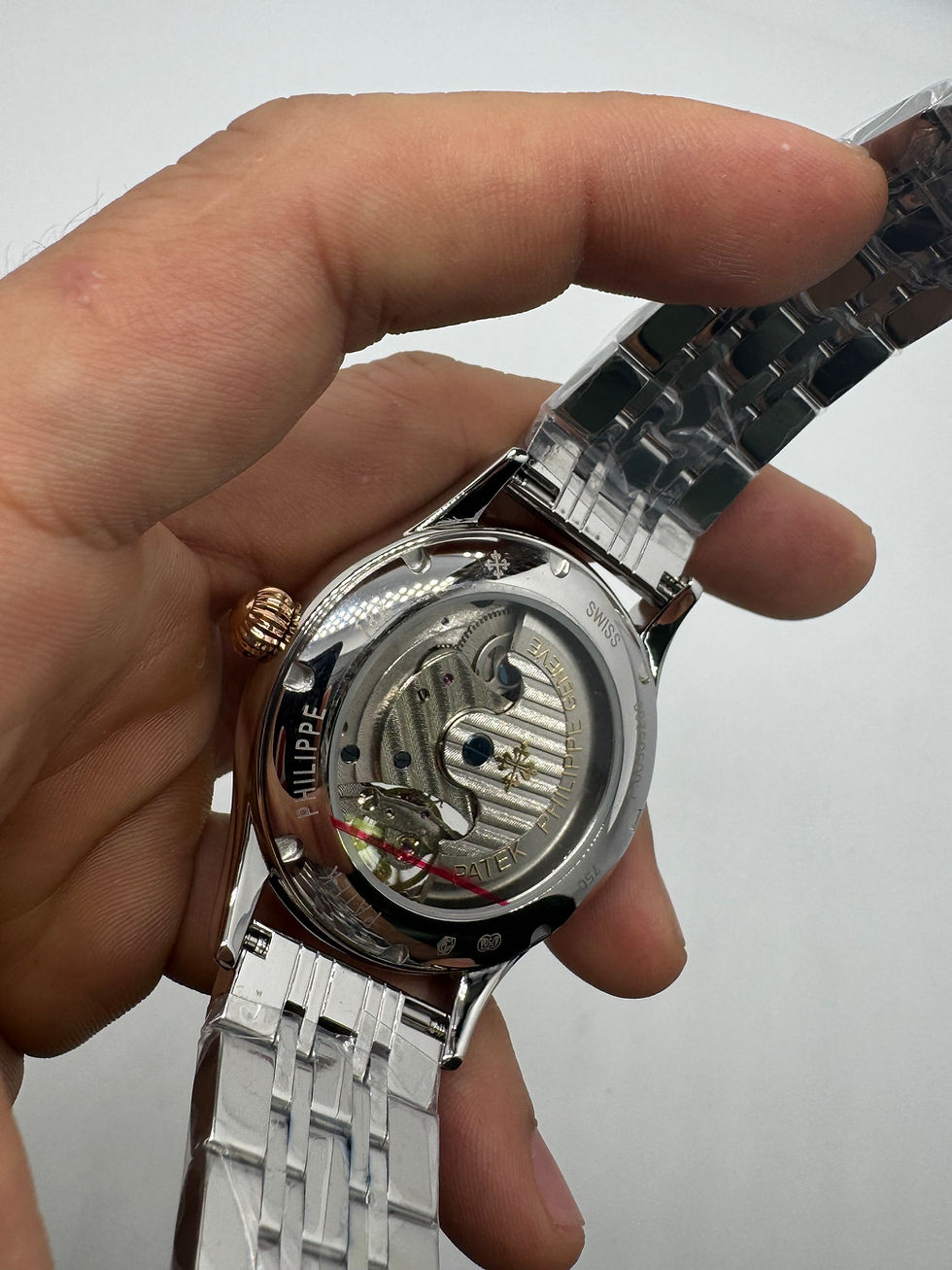Thumbnail: Patek Philippe Classic Turbilhão 40mm Aço/Rose