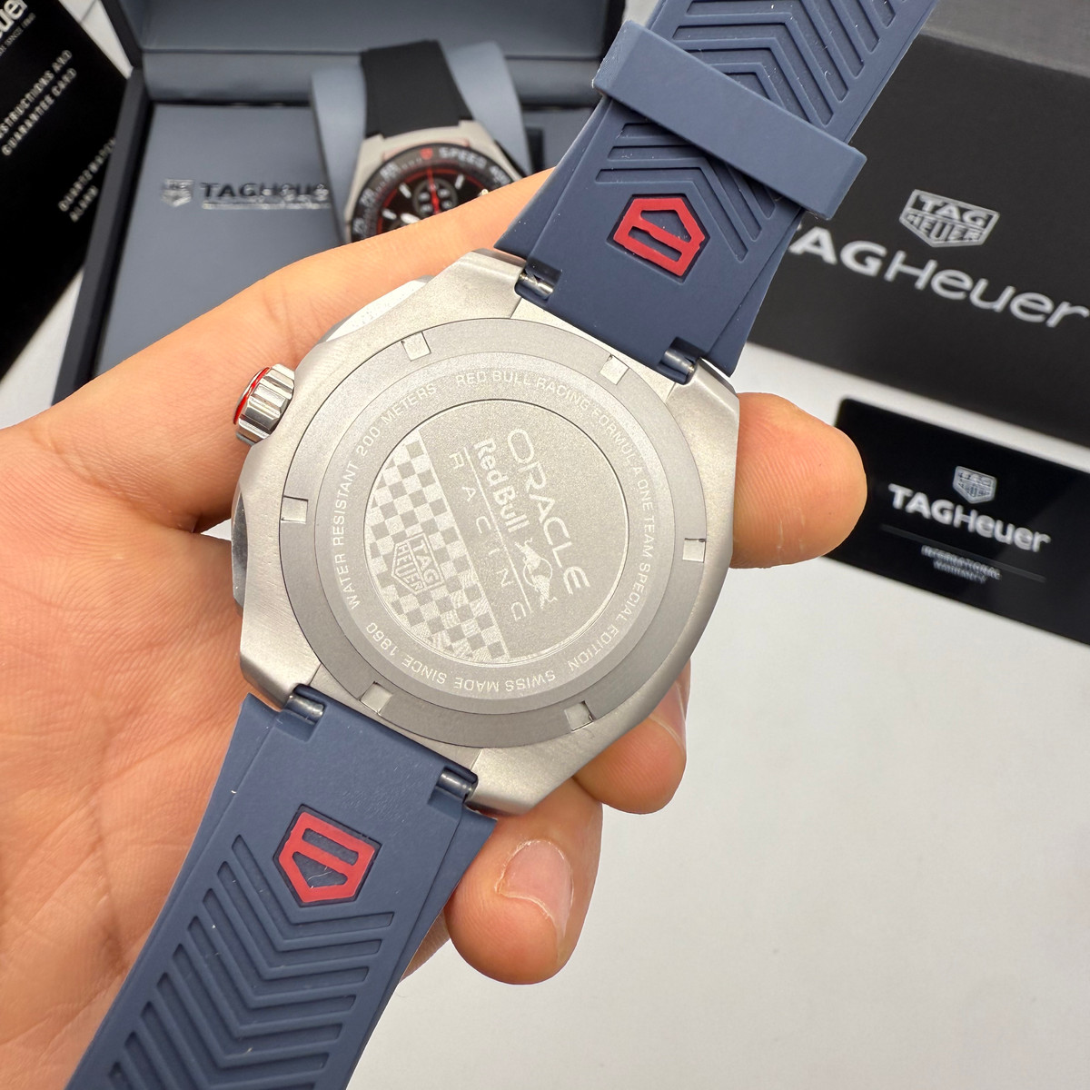 TAG Heuer F1 Cronometro 42mm Aço/OxBlack - Speed