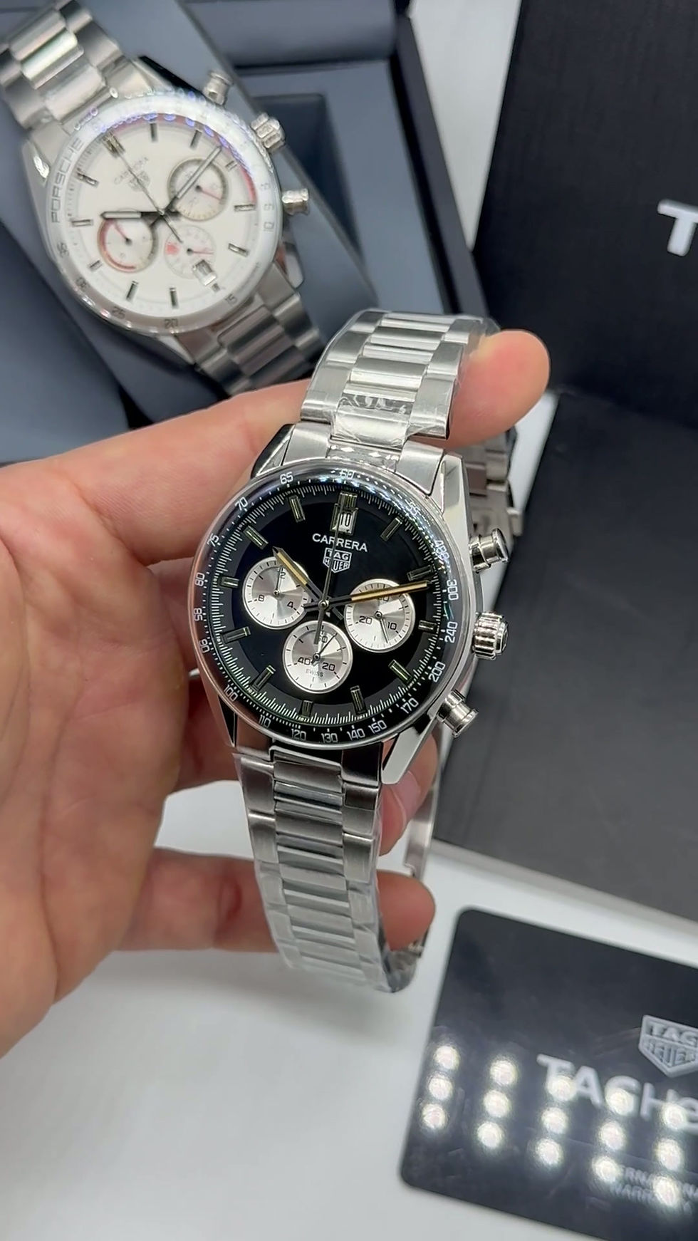 Thumbnail: TAG Heuer Carrera 39mm Chronograph Electronic x Fragment Limited Edition