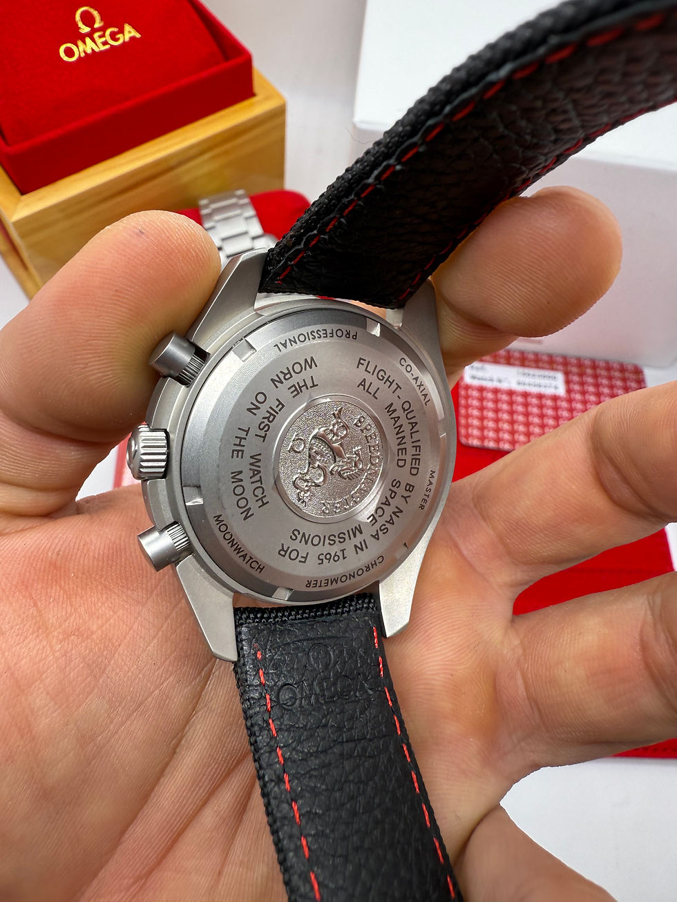 Thumbnail: Omega Speedmaster Moonwhacth Edição Especial 42mm
