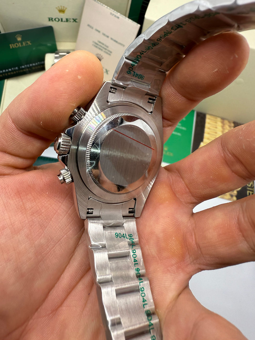 Thumbnail: Rolex Daytona 40mm Aço, Mostrador Branco