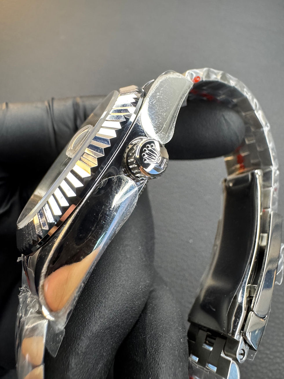 Thumbnail: Rolex Sky-Dweller - 42mm Aço - Mostrador Preto - Pulseira Jubilee