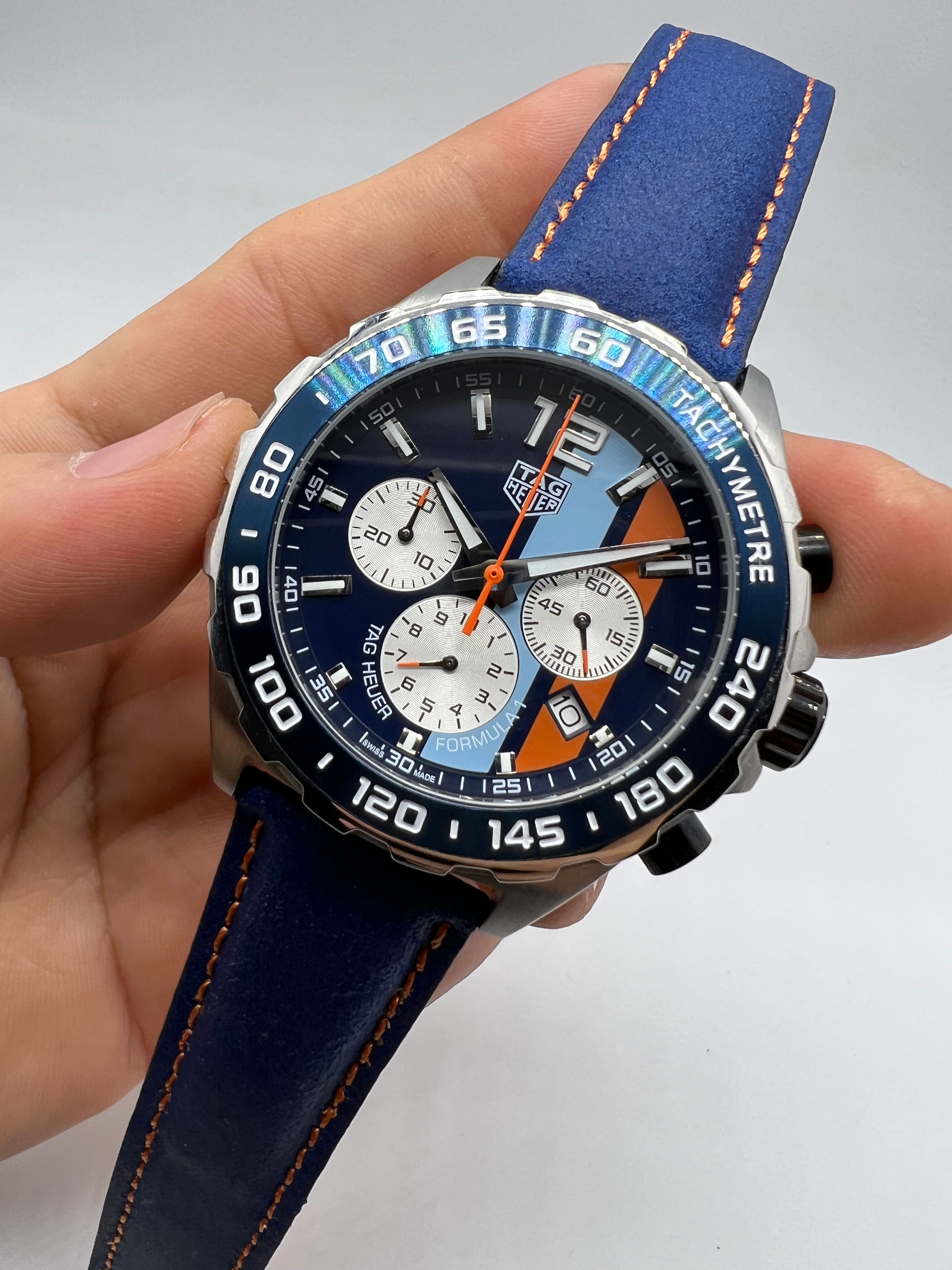 TAG Heuer Formula 1 CHRONOGRAPH X GULF, 43mm
