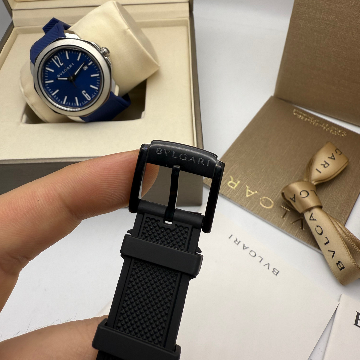 Bvlgari Octo Roma Automático 42mm Edição Limitada - Mostrador Preto