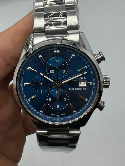 TAG Heuer Carrera Calibre 16, Chronograph Eletrônico, 44 mm, Aço