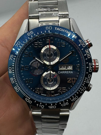 TAG Heuer Carrera Calibre 16, Chronograph Eletrônico, 44 mm, Aço