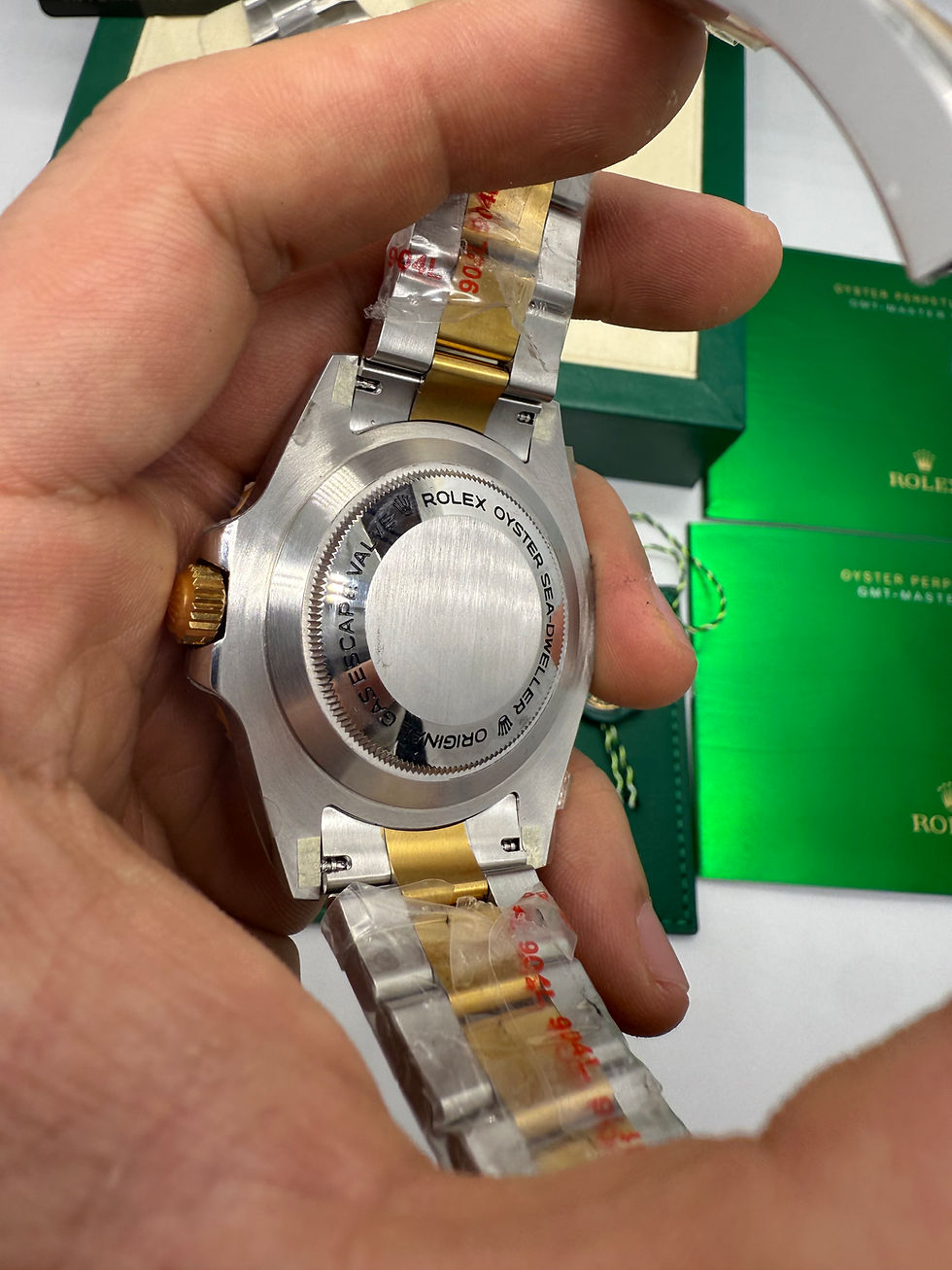 Miniatura: Rolex Sea-Dweller Aço/Ouro 43mm - CLONE