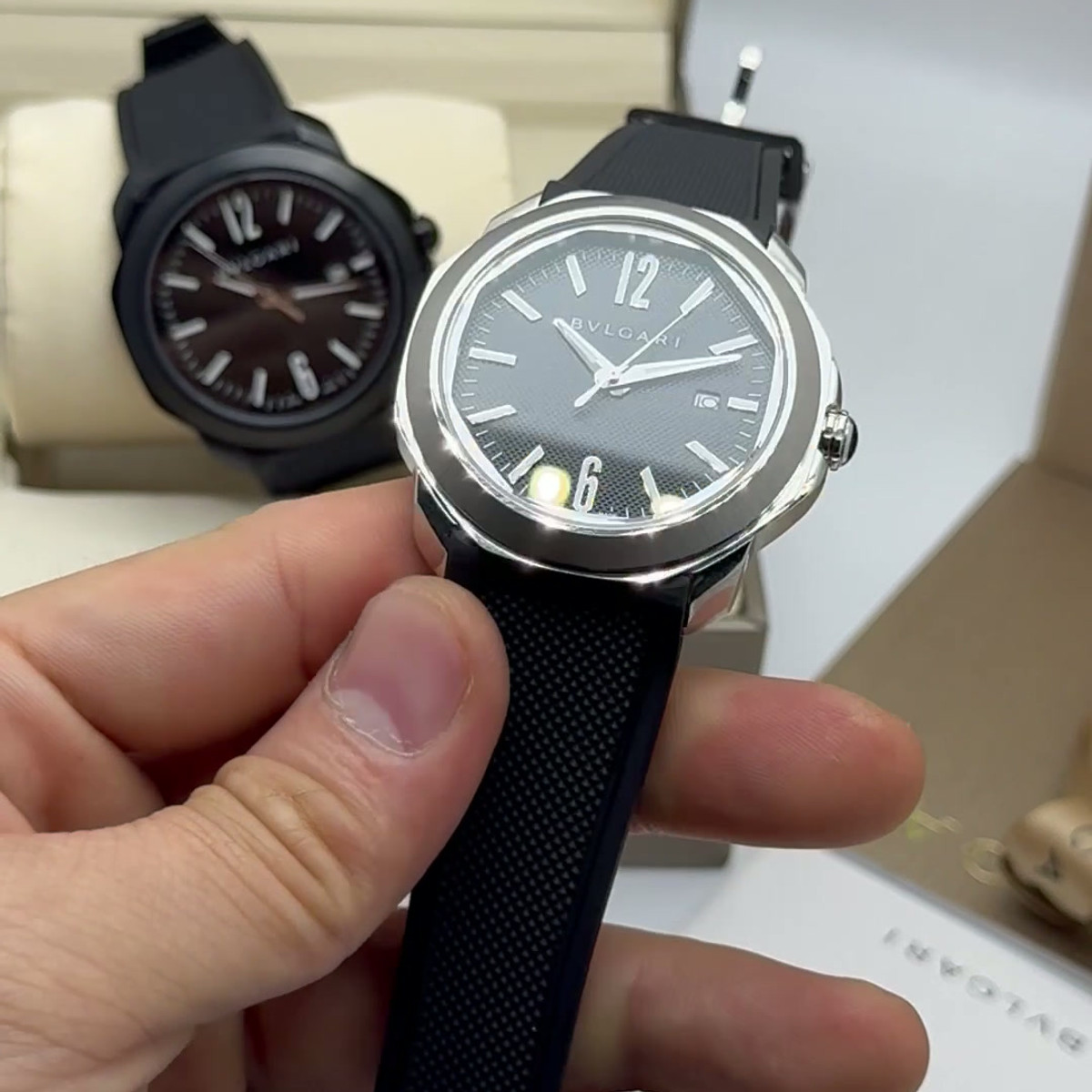Bvlgari Octo Roma Automático 42mm Edição Limitada - Mostrador Preto