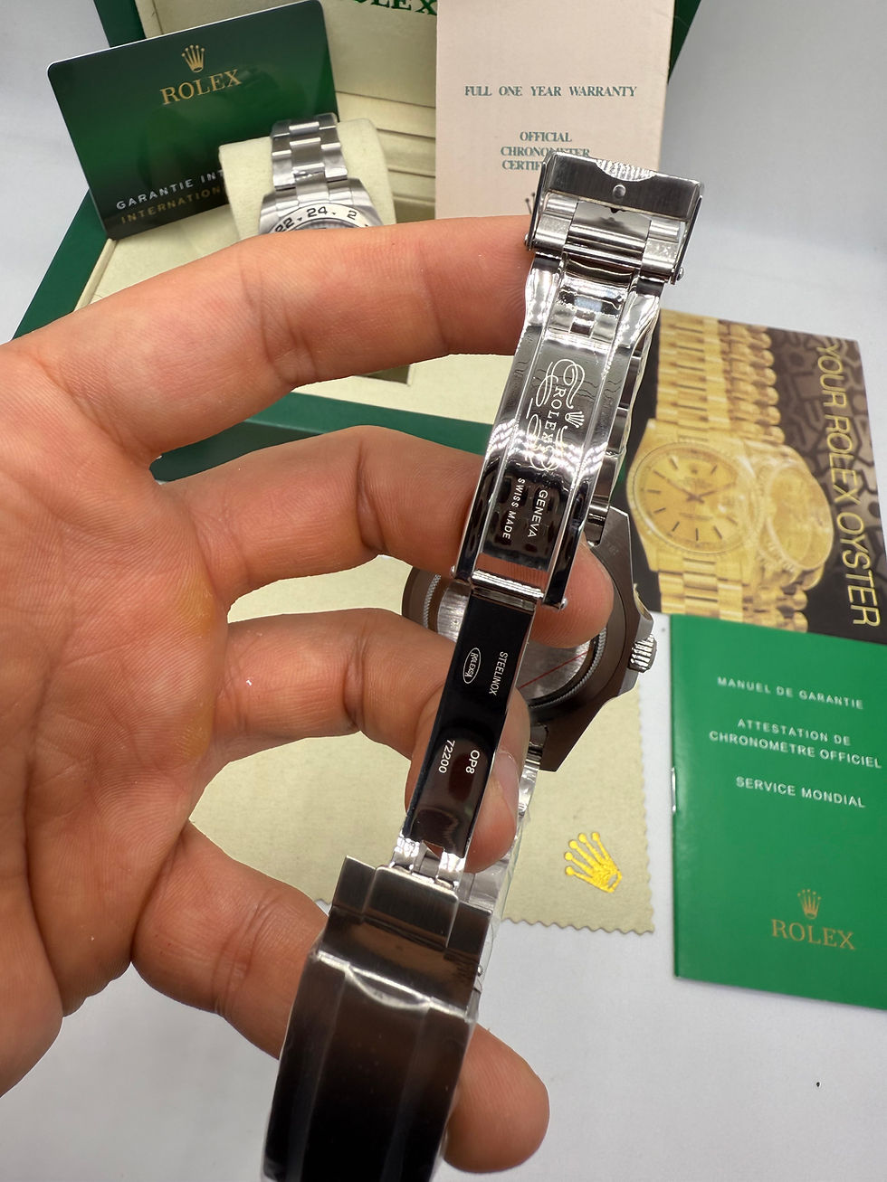Miniatura: Rolex Explorer II 42mm Aço Mostrador Preto