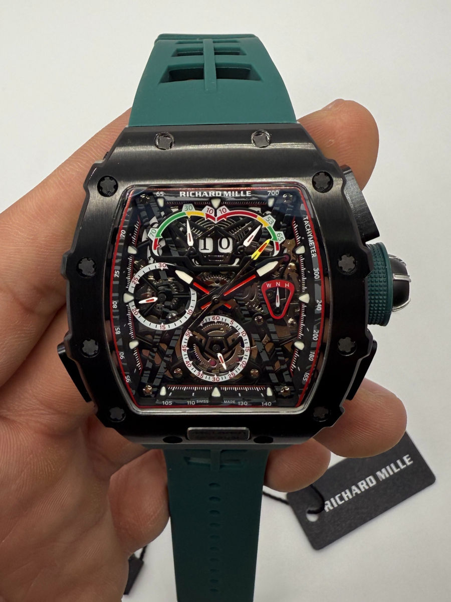 RICHARD MILLE RM 11-03 /003, 45mm Flyback Aço/OxBlack