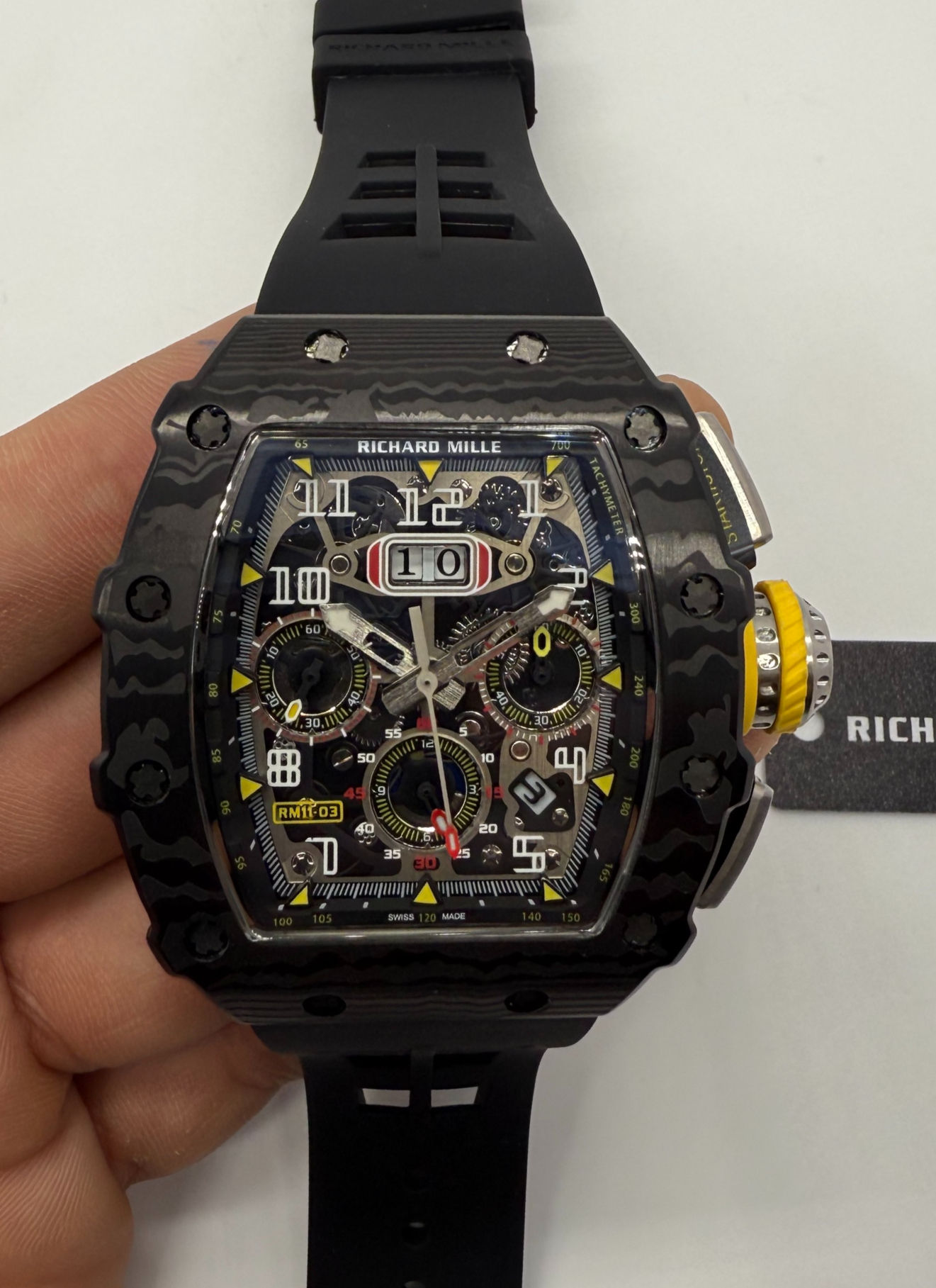 RICHARD MILLE RM 11-03, 45mm Aço/OxBlack