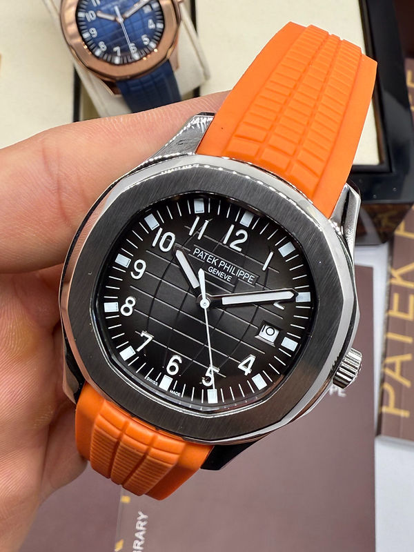Patek Philippe Aquanaut 41mm Aço Mostrador Cinza