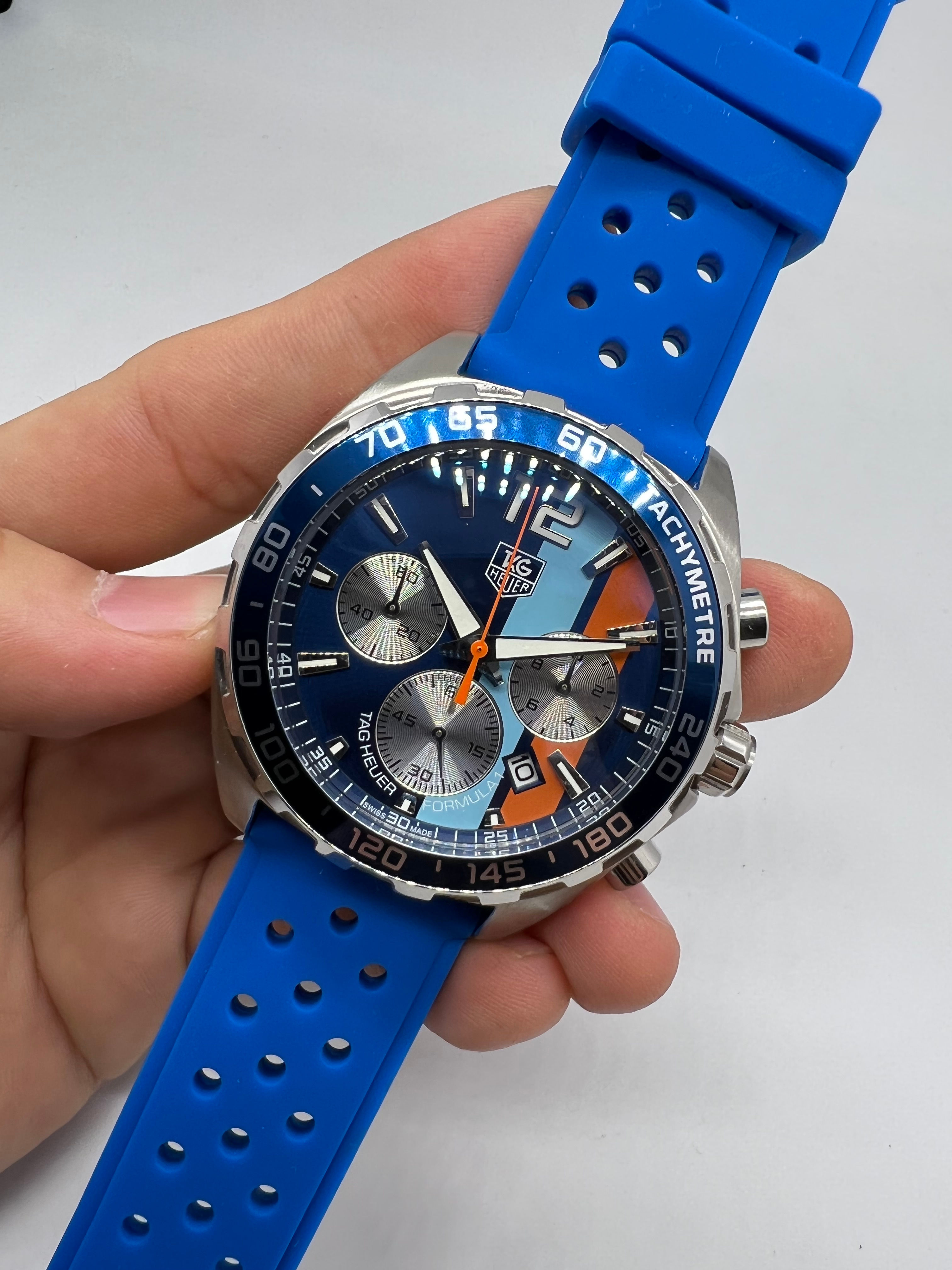 TAG Heuer Formula 1 CHRONOGRAPH X GULF, 43mm