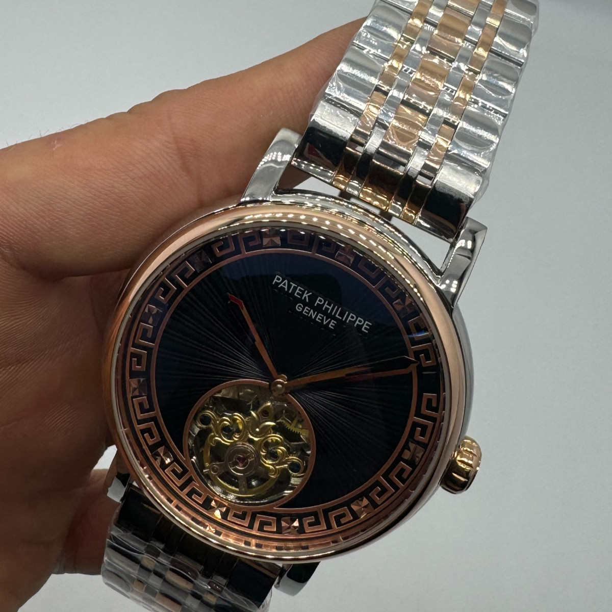 Patek Philippe Classic Turbilhão 40mm Aço/Rose