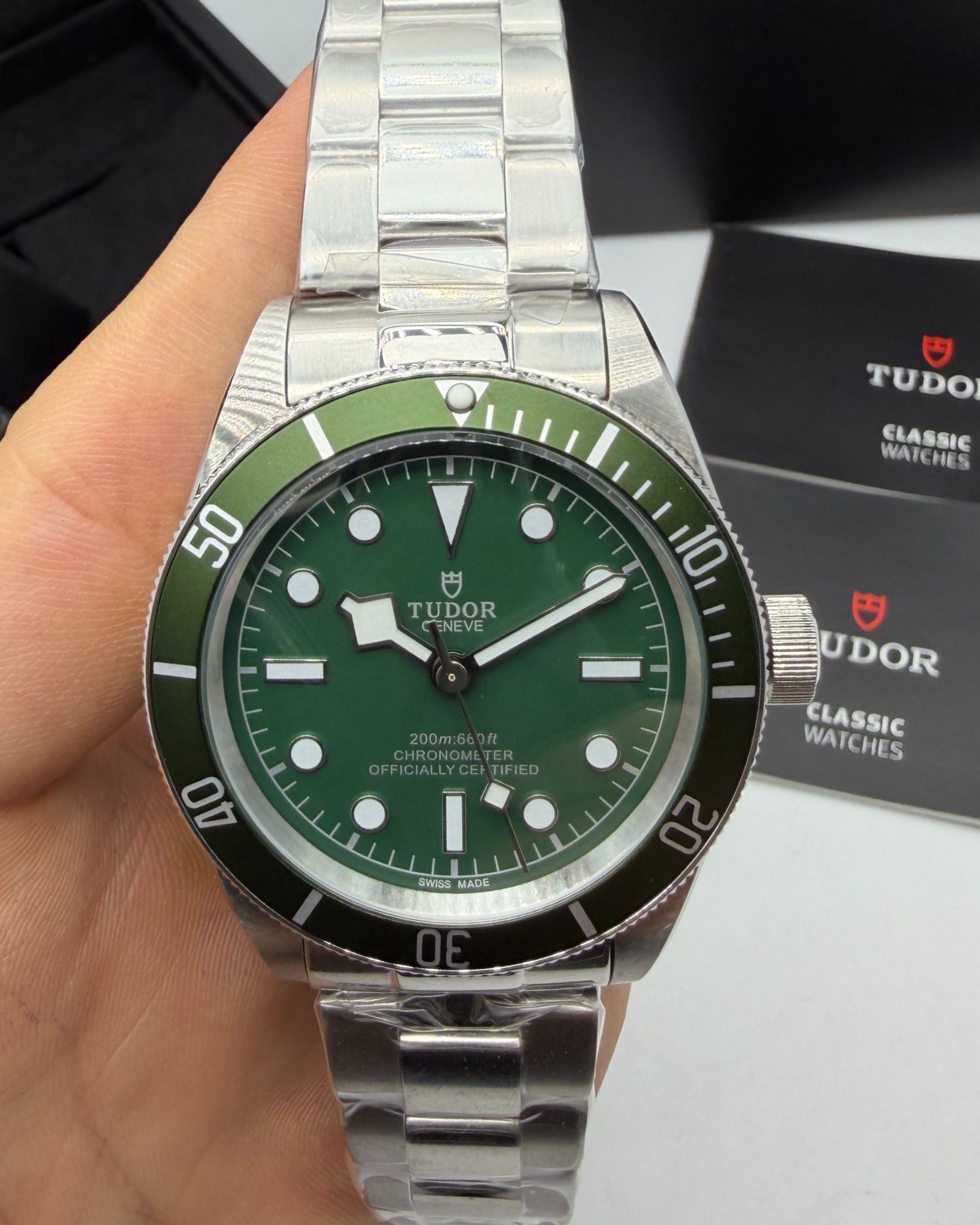 Tudor Tudor Black Bay 39mm Aço - Mostrador Verde