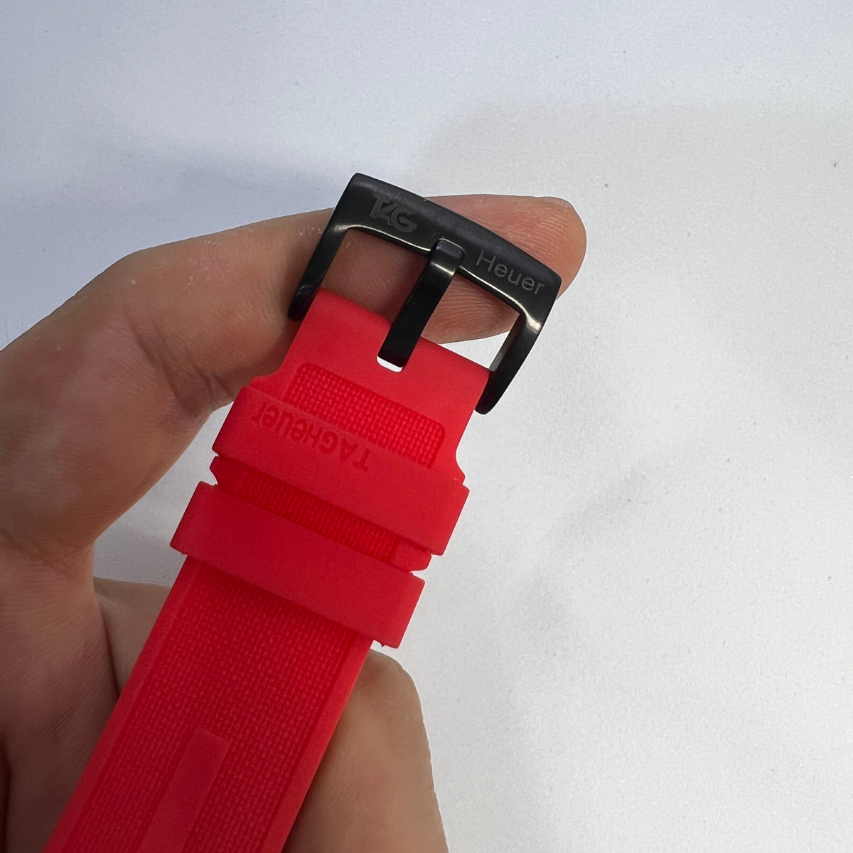 TAG Heuer F1 Cronometro 42mm Aço, Pulseira de Borracha