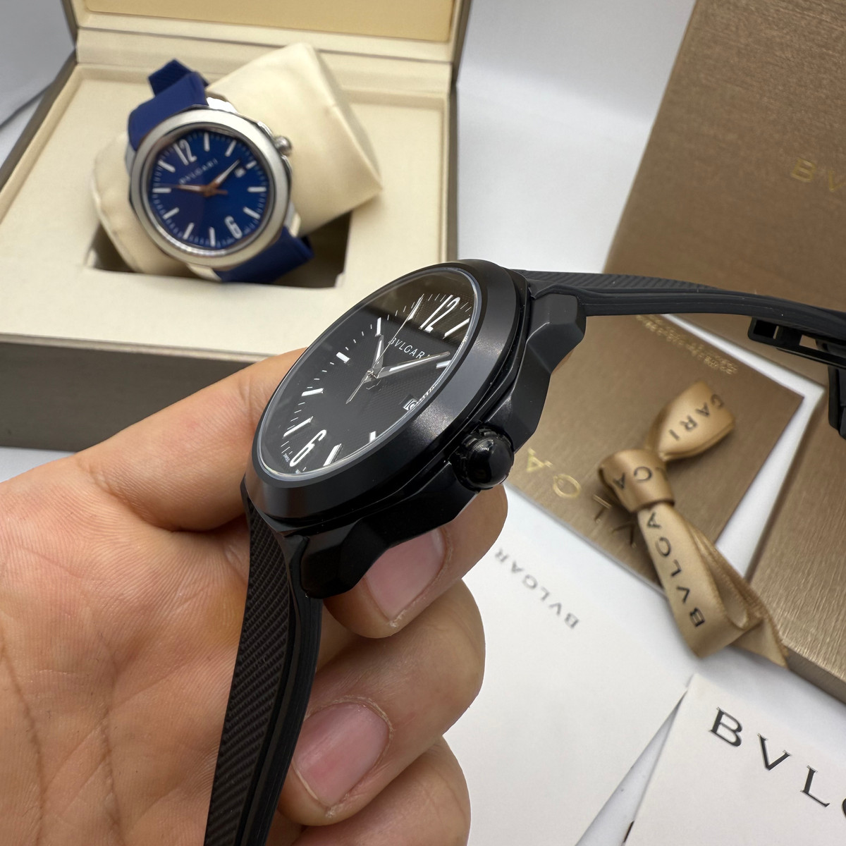Bvlgari Octo Roma Automático 42mm Edição Limitada - Mostrador Preto