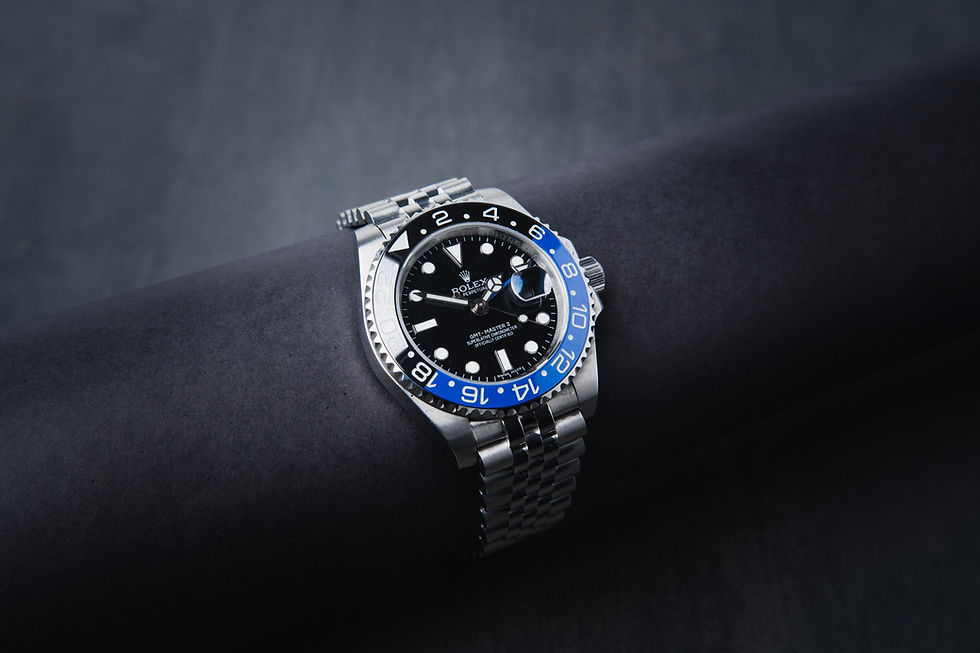 Thumbnail: Rolex GMT Master II - Steel - Batman - Jubilee Bracelet
