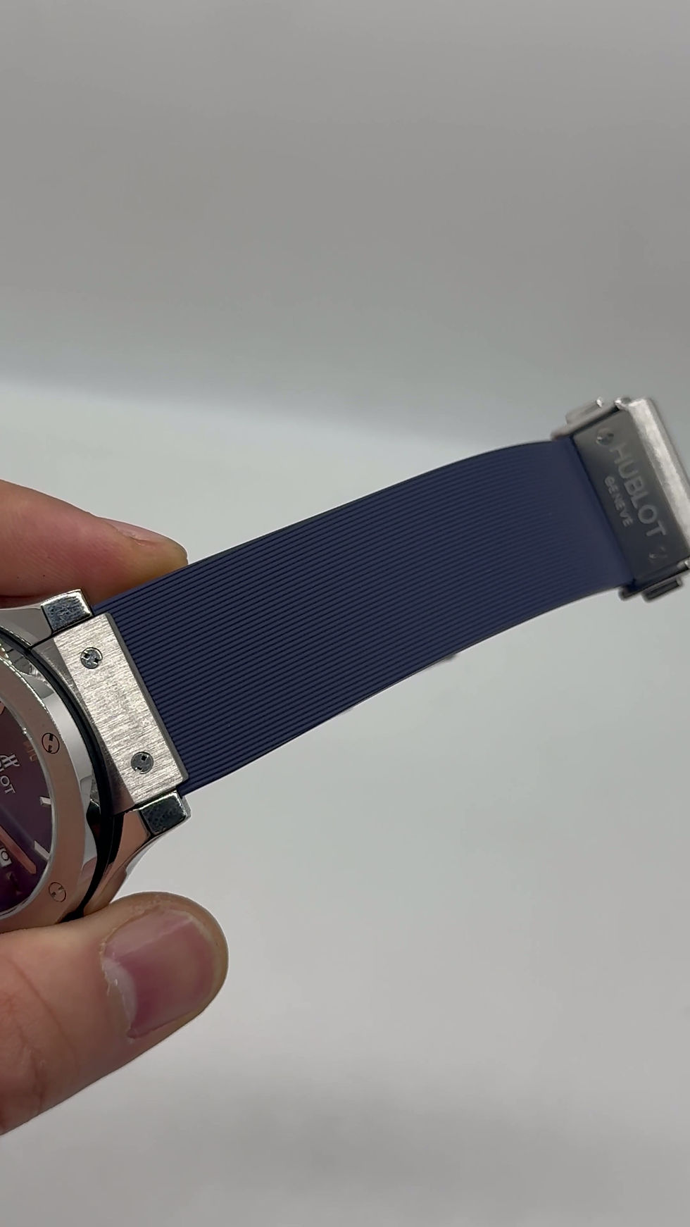 Thumbnail: Hublot Classic Fusion 45mm Aço, Mostrador Azul