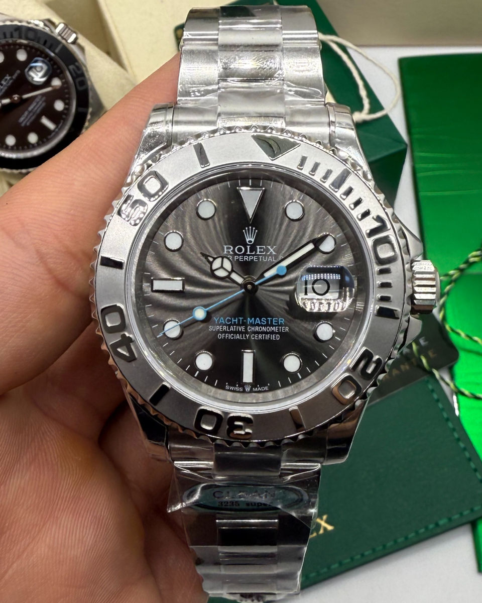 Rolex Rolex Yacht-Master 40 Oyster, 40 mm, Aço Oystersteel, Mostrador Ardósia