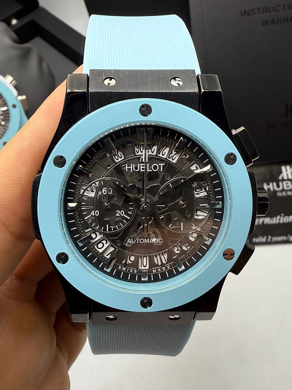 Hublot Classic Fusion Magic Blue Chrono 45mm Aço/OxBlue